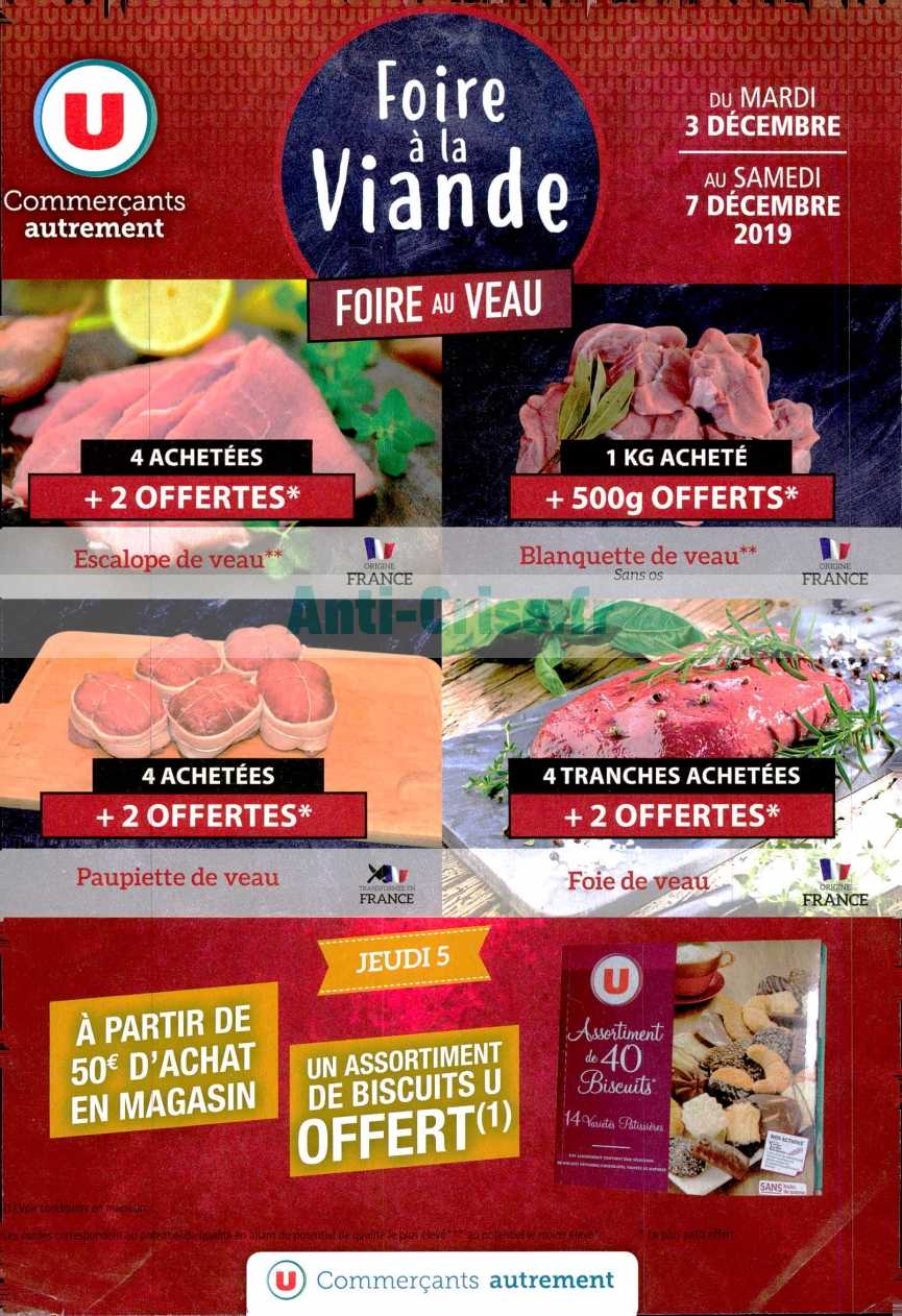 Anti Crisefr Catalogue Super U Du 03 Au 07 Décembre 2019 Nord Viandesuper U Le Nouveau 