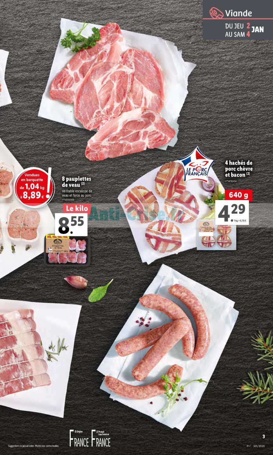 Catalogue Lidl Du 02 Au 07 Janvier 2020 Catalogues Promos Bons