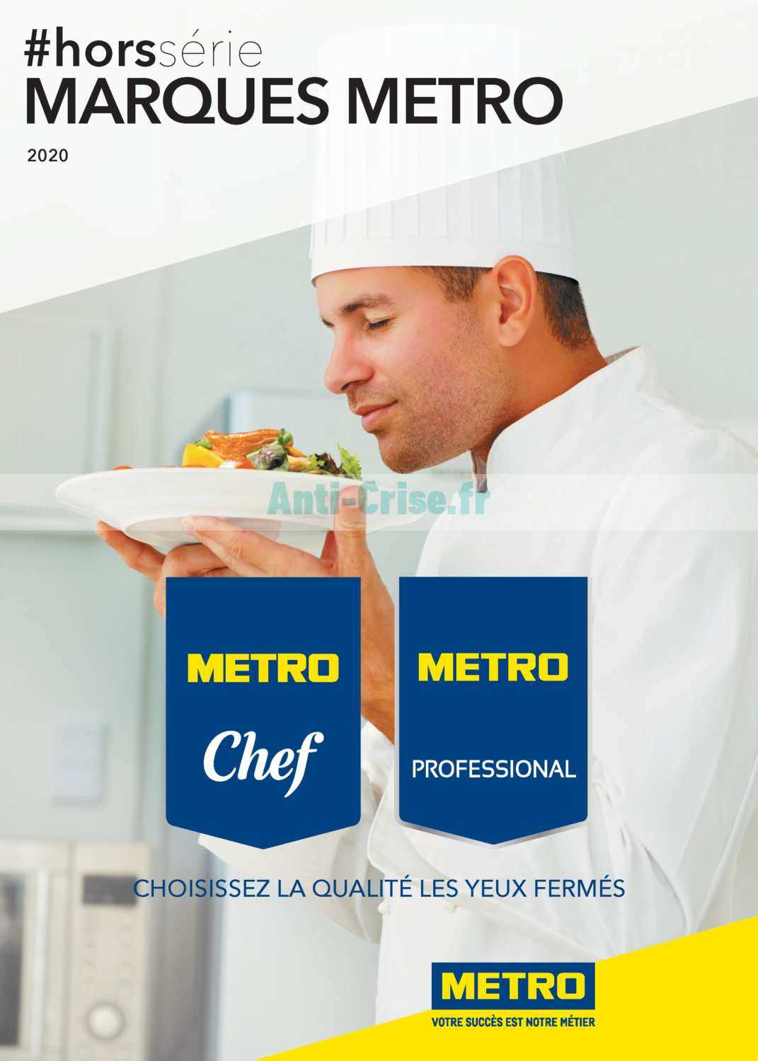 Anticrise.fr Catalogue Métro du 01 janvier au 31 décembre 2020MéTRO