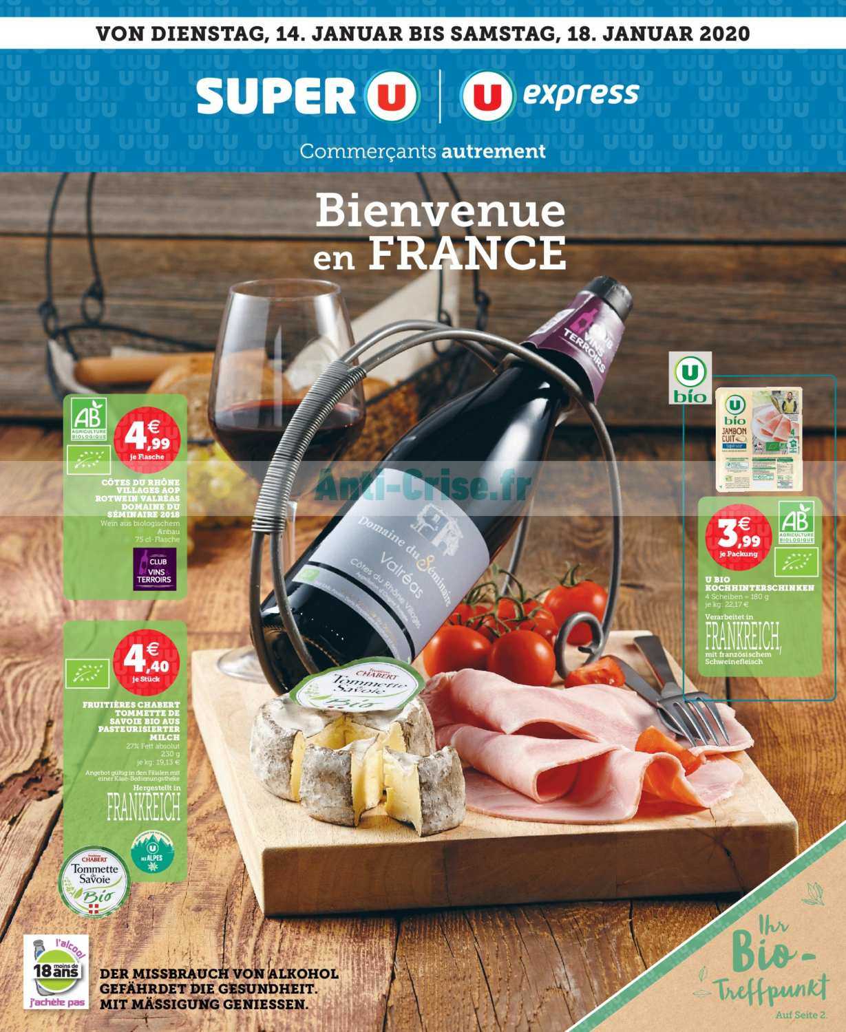 Anti Crisefr Catalogue Super U Du 14 Au 18 Janvier 2020 Depts 67 68super U Le Nouveau 