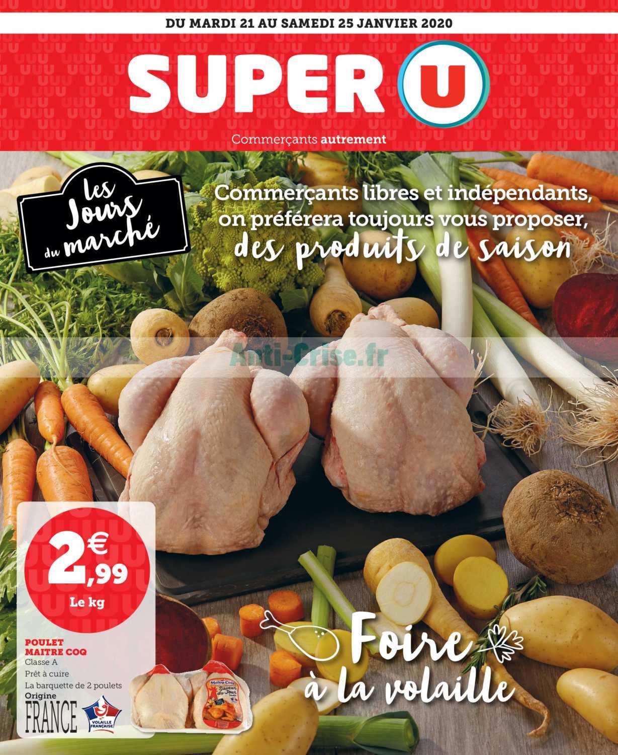 Anti Crisefr Catalogue Super U Du 21 Au 25 Janvier 2020 Nordsuper U Le Nouveau Catalogue 