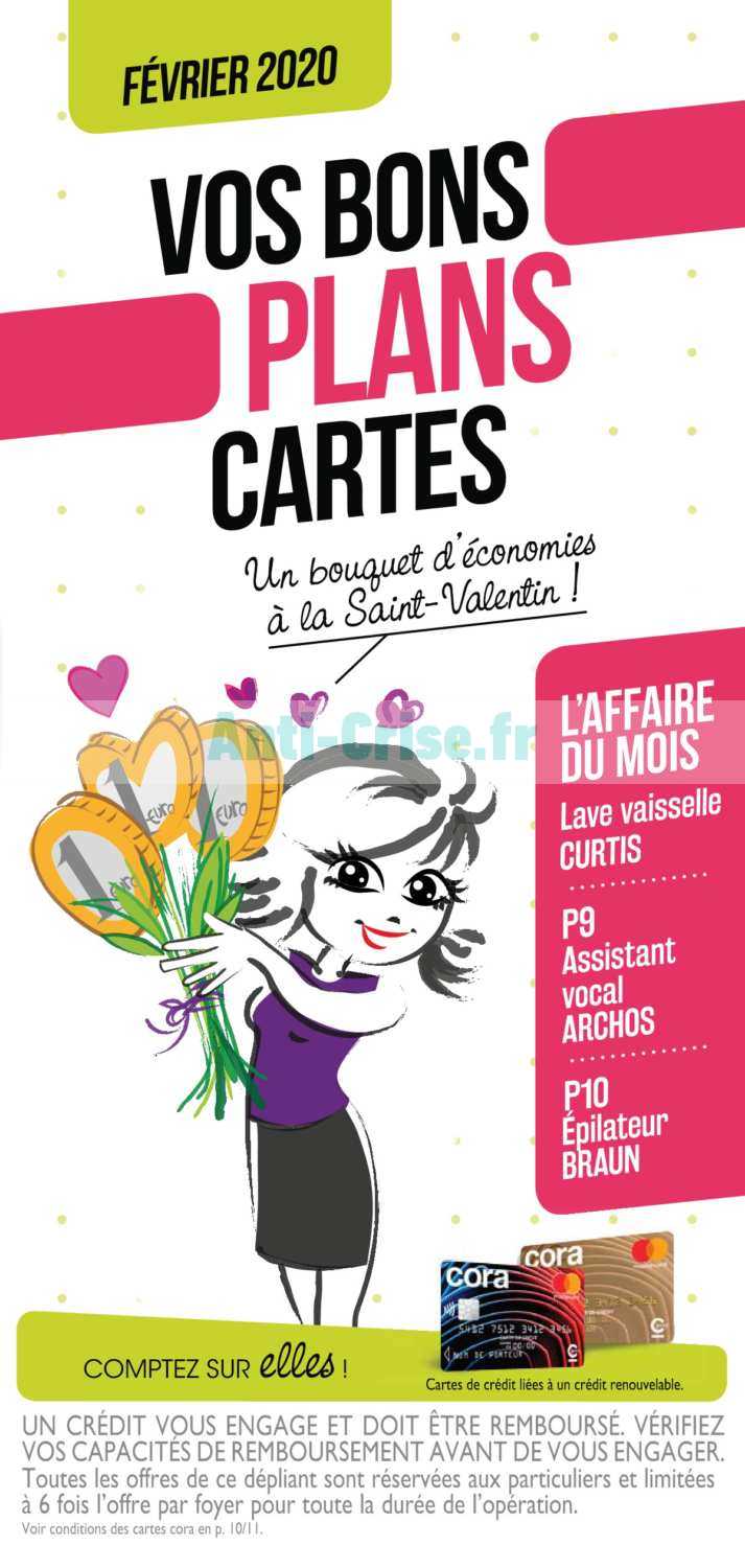 Combien J'ai Sur Ma Carte Cora CORA : le nouveau catalogue du 01 au 29 février 2020 est disponible