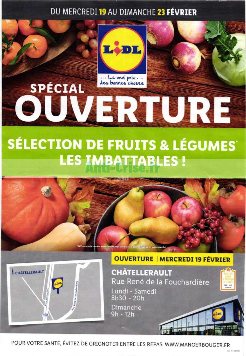 Anti-crise.fr | Catalogue Lidl du 19 au 23 février 2020 (Châtellerault