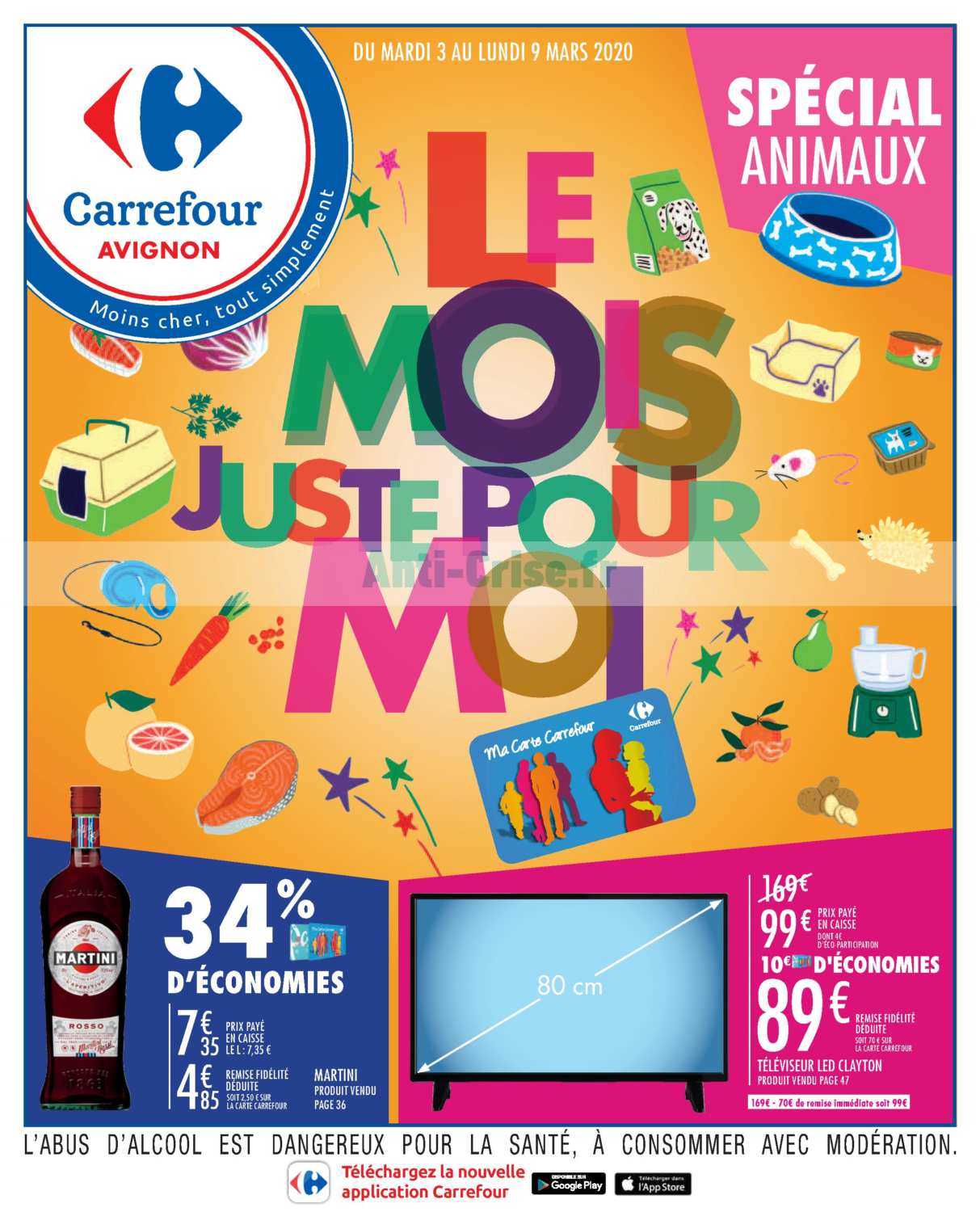 CARREFOUR le nouveau catalogue du 03 au 09 mars 2022 est 