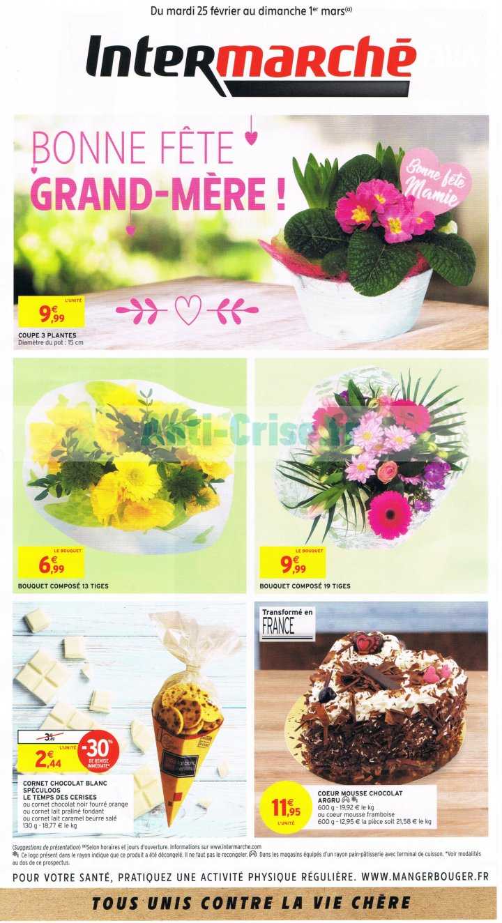 Anti Crise Fr Catalogue Intermarche Du 25 Fevrier Au 01 Mars Grand Est Intermarche Le Nouveau Catalogue Du 25 Fevrier Au 01 Mars Est Disponible Ne Manquez Pas Les Reductions Du Catalogue