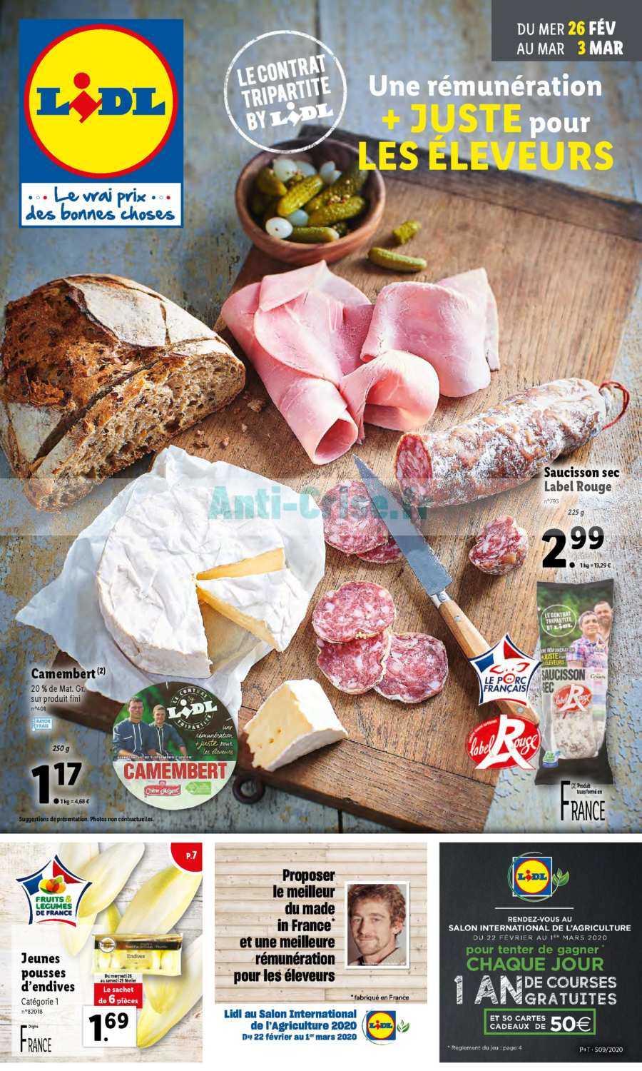 Catalogue Lidl Du 26 Fevrier Au 03 Mars 2020 Catalogues Promos
