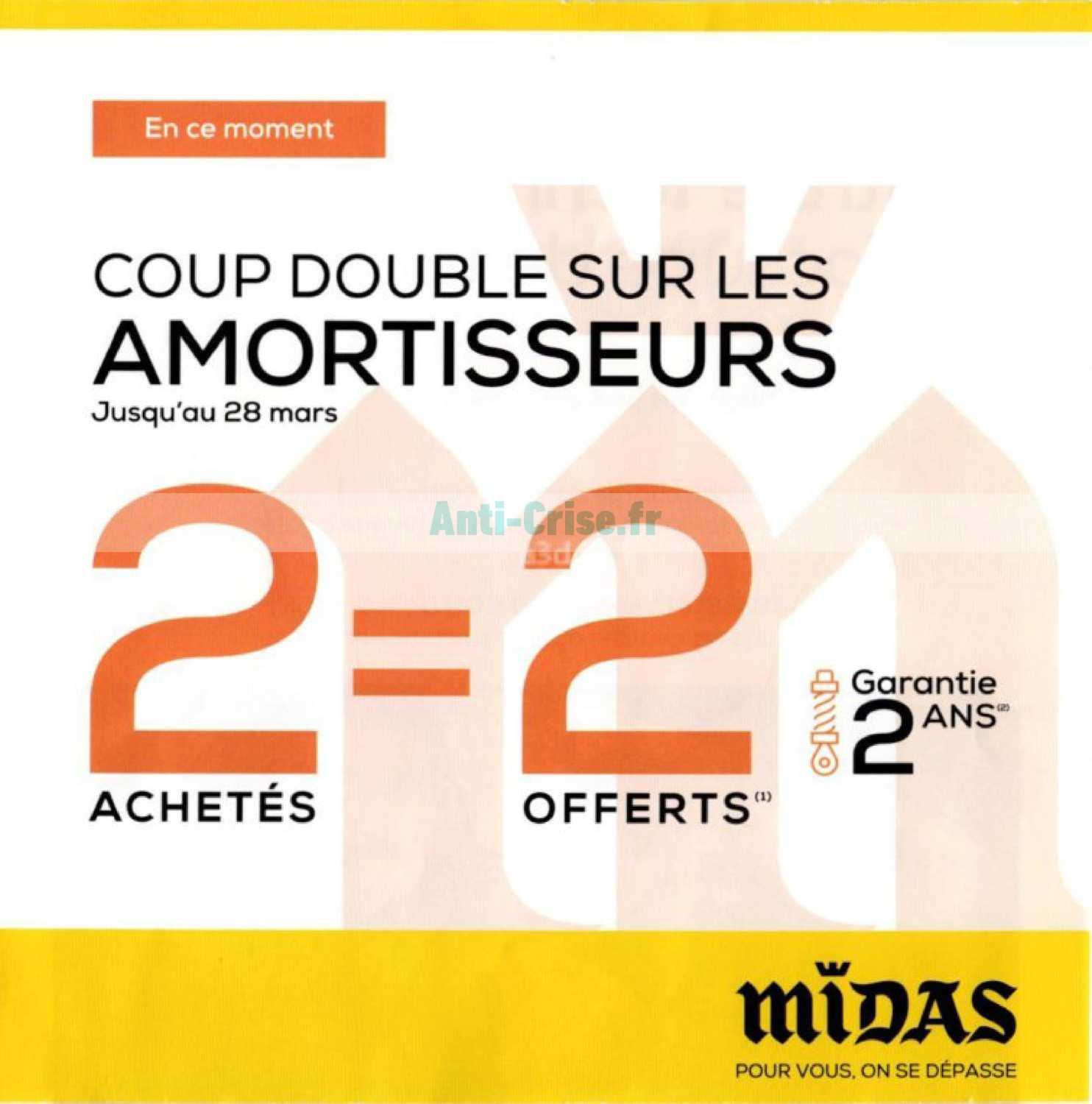 Anticrise.fr Catalogue Midas du 29 février au 28 mars 2020MIDAS le