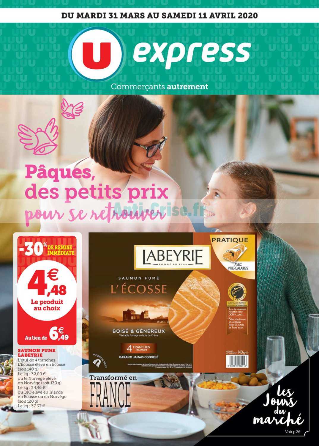 Anti Crisefr Catalogue U Express Du 31 Mars Au 11 Avril 2020u Express Le Nouveau Catalogue 