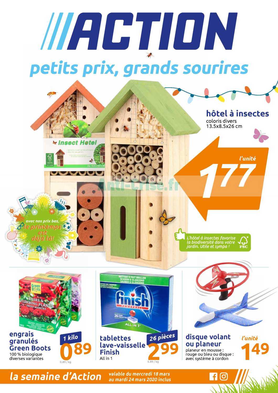 action belgique catalogue