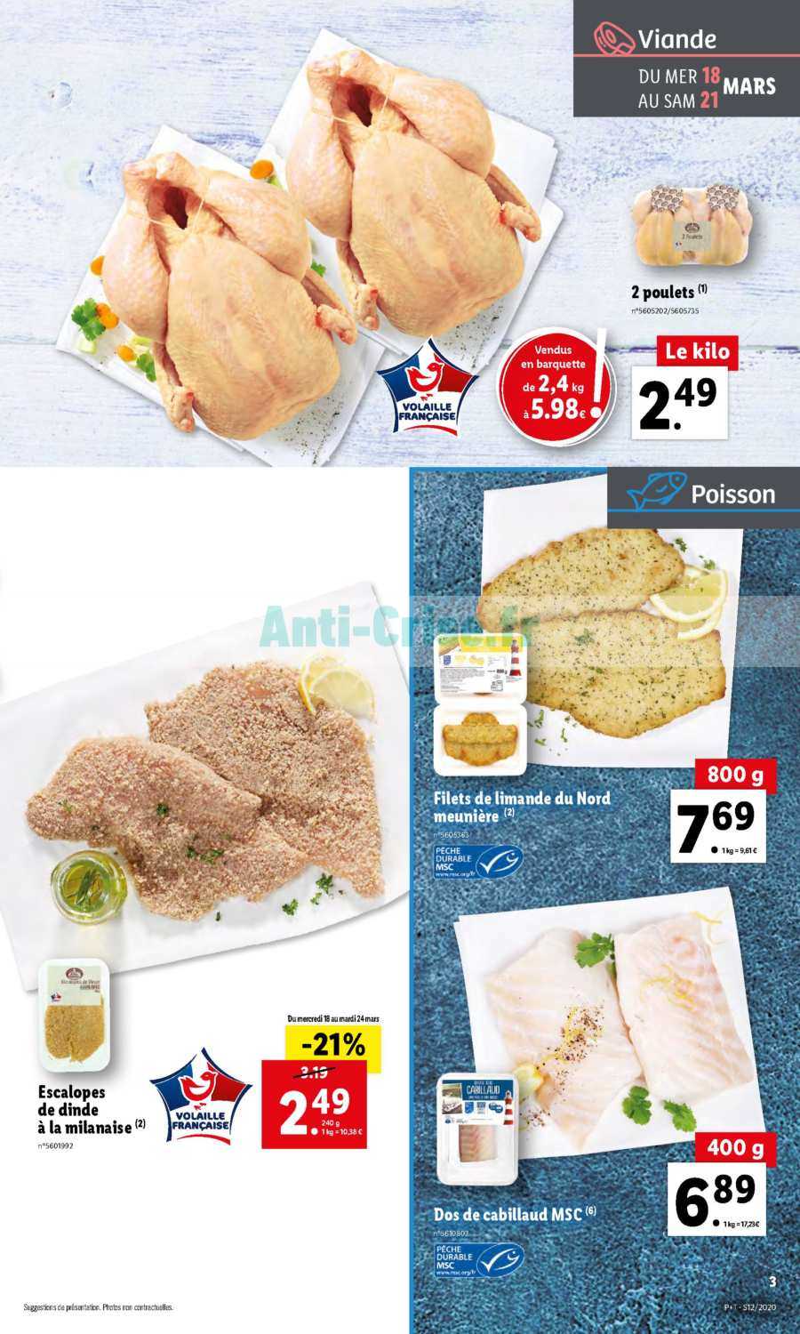 Catalogue Lidl Du 18 Au 24 Mars 2020 Catalogues Promos Bons