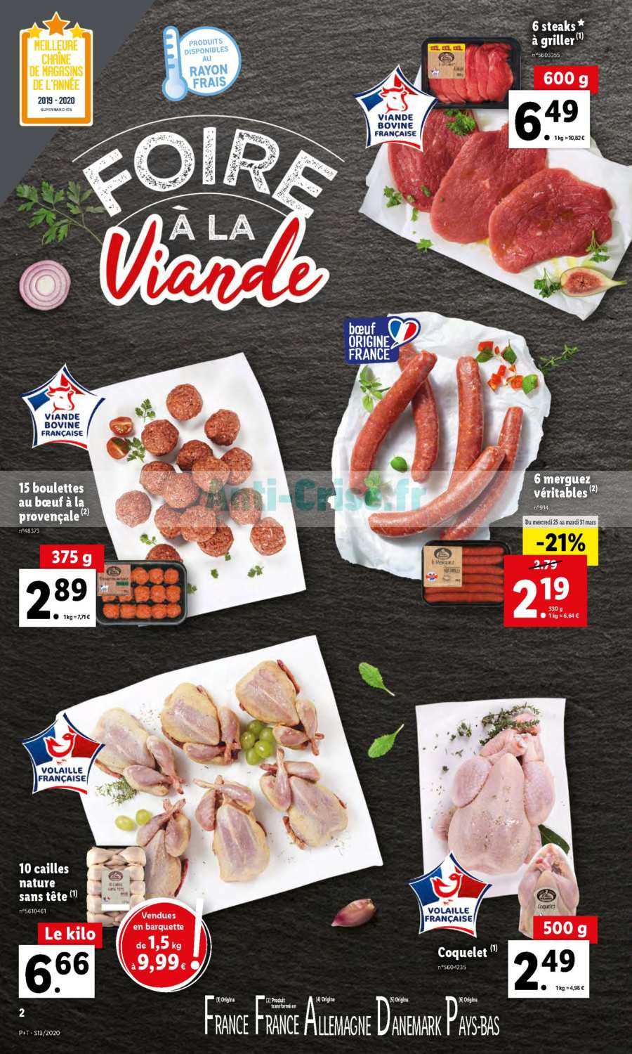 Catalogue Lidl Du 25 Au 31 Mars 2020 Catalogues Promos Bons