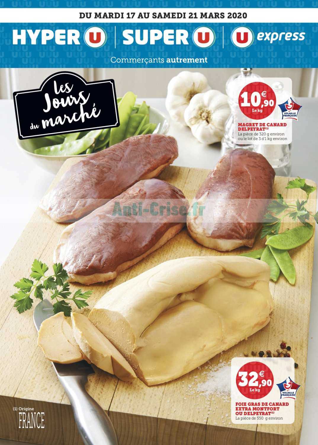 Anti Crisefr Catalogue Super U Du 17 Au 21 Mars 2020 Sudsuper U Le Nouveau Catalogue Du 