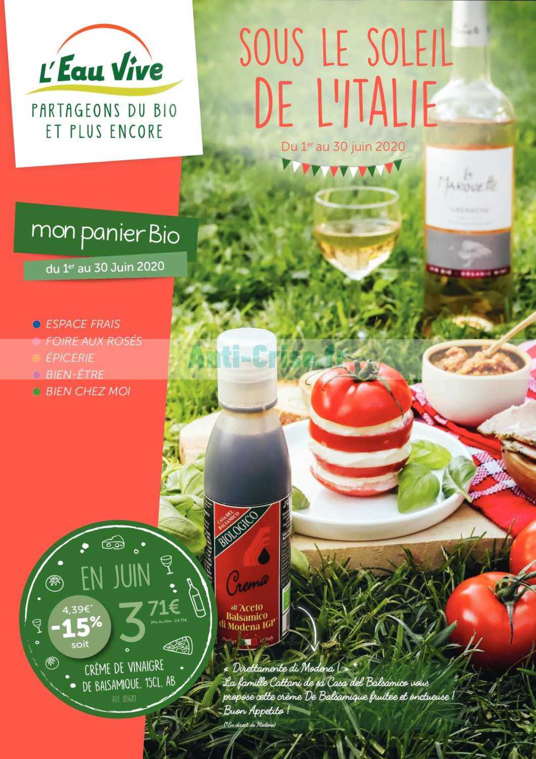 Anti-crise.fr | Catalogue L’Eau Vive du 01 au 30 juin 2020L'EAU VIVE ...