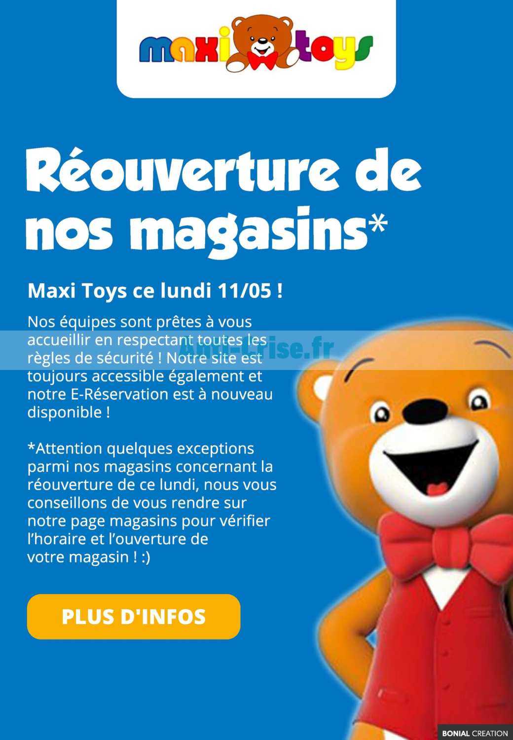 maxi toys reservation