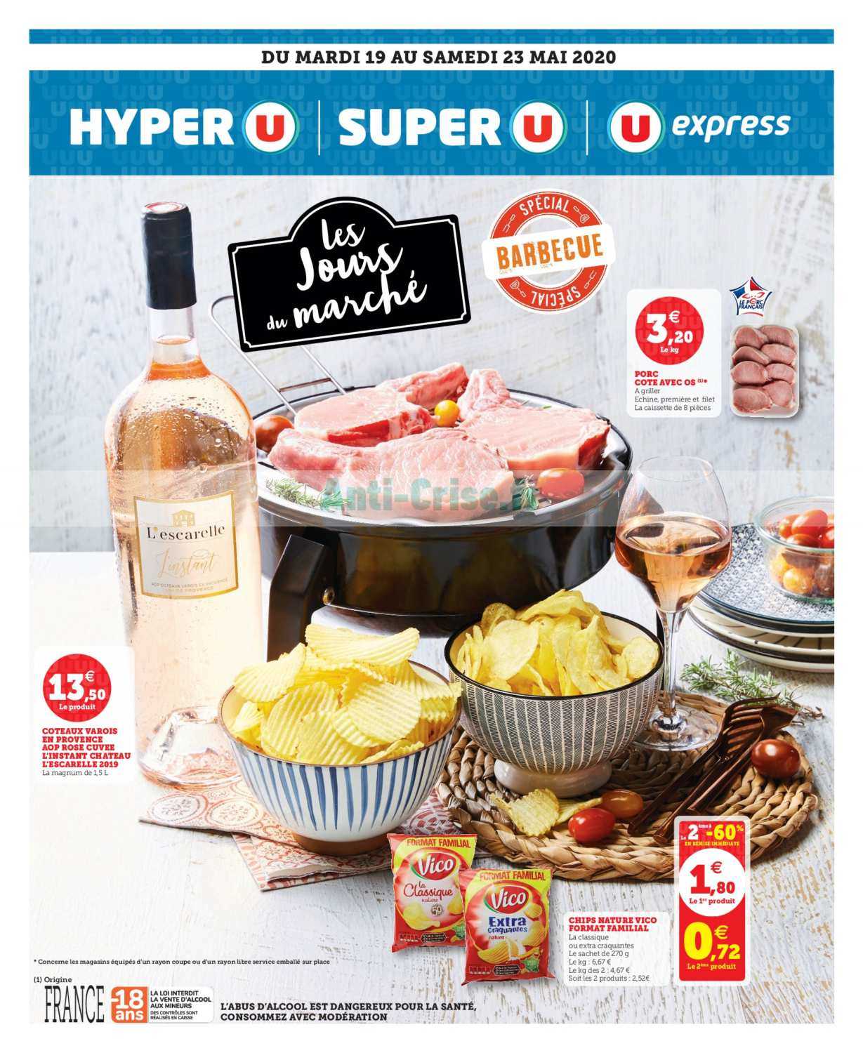 Anti Crise Fr Catalogue Super U Du 19 Au 23 Mai Est Super U Le Nouveau Catalogue Du 19 Au 23 Mai Est Disponible Economisez Grace Aux Promos De Ce Catalogue