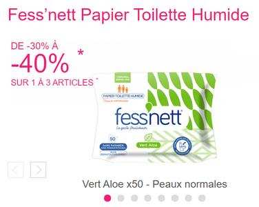 Bons de réduction gratuits Fess'nett – Papier Toilette Humide à  sélectionner – Coupon Network