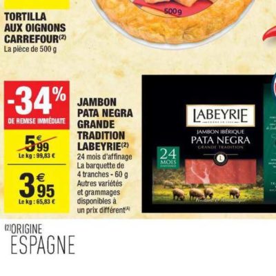 Jambon Pata Negra LABEYRIE