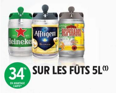 Fût Bière 5 L Heineken 5°