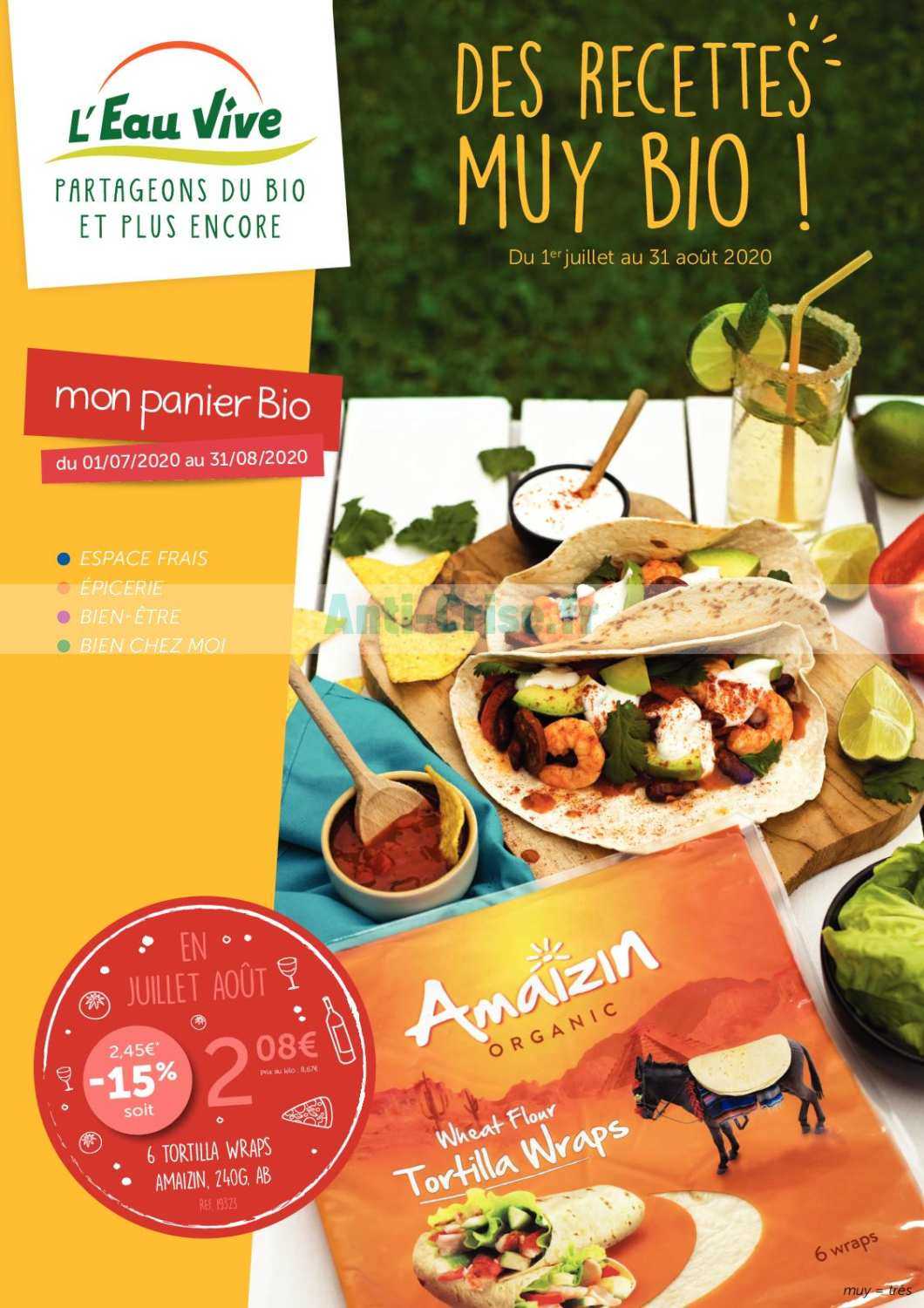 Anti-crise.fr | Catalogue L’Eau Vive du 01 juillet au 31 août 2020L'EAU ...