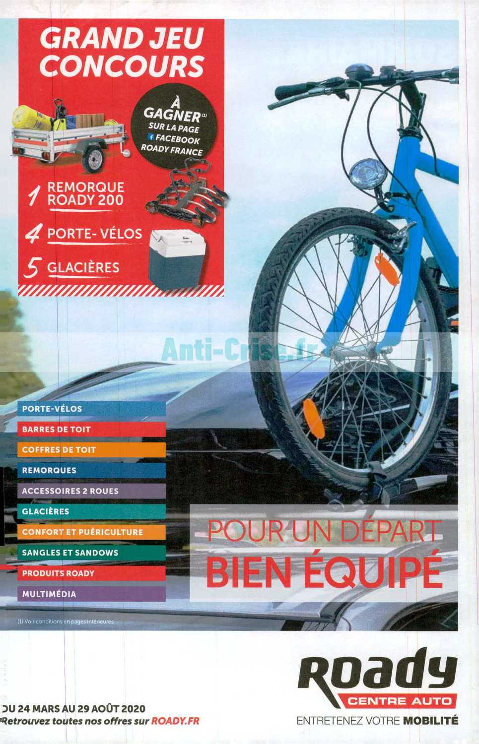 Anti-crise.fr | Catalogue Roady du 03 juin au 29 août 2020ROADY : le ...