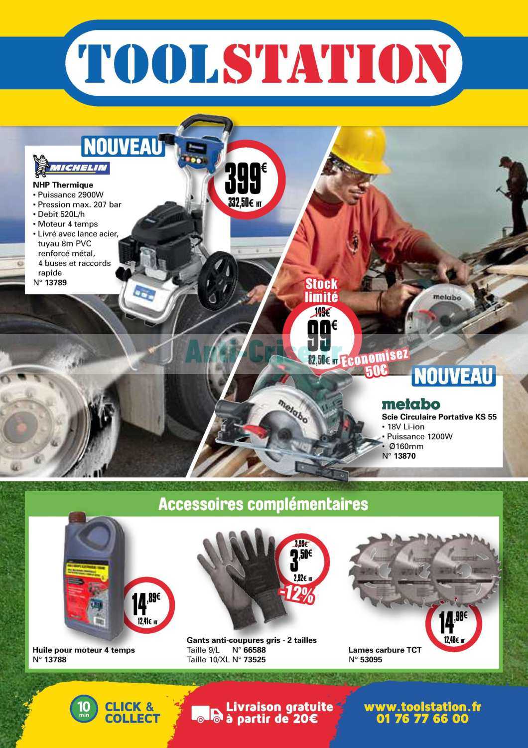 Anticrise.fr Catalogue ToolStation du 01 juin au 31 août