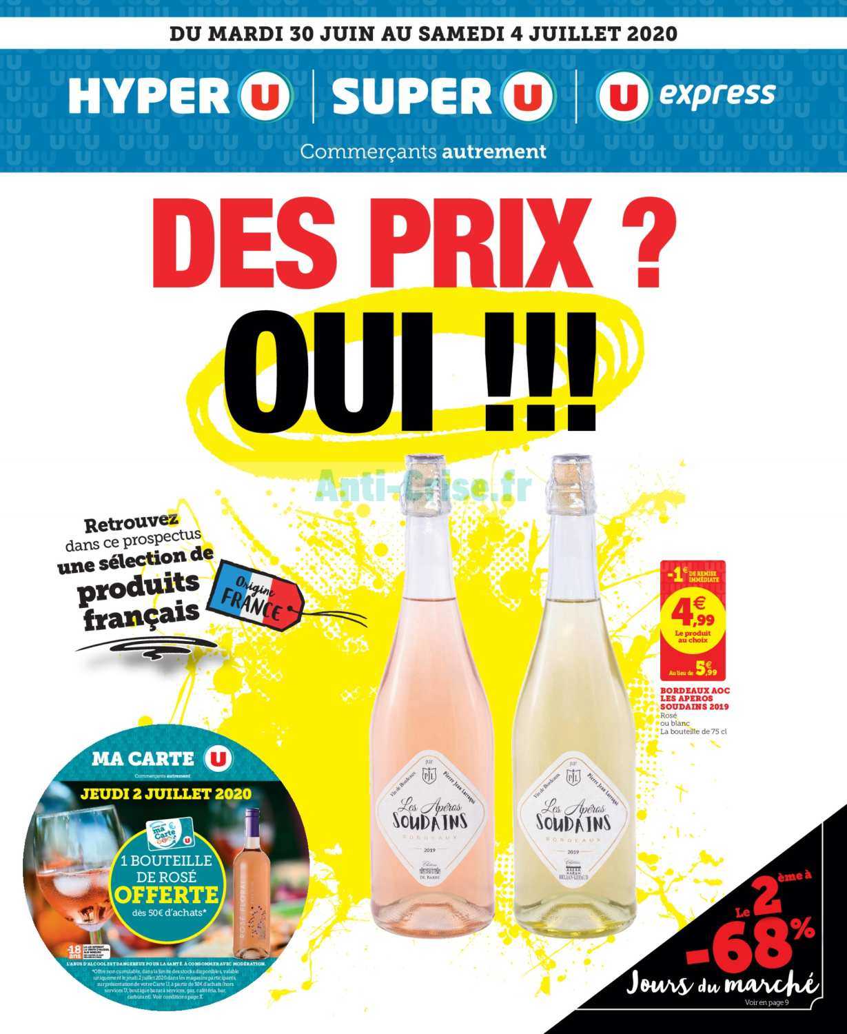 Anti Crisefr Catalogue Hyper U Du 30 Juin Au 04 Juillet 2020 Esthyper U Le Nouveau 