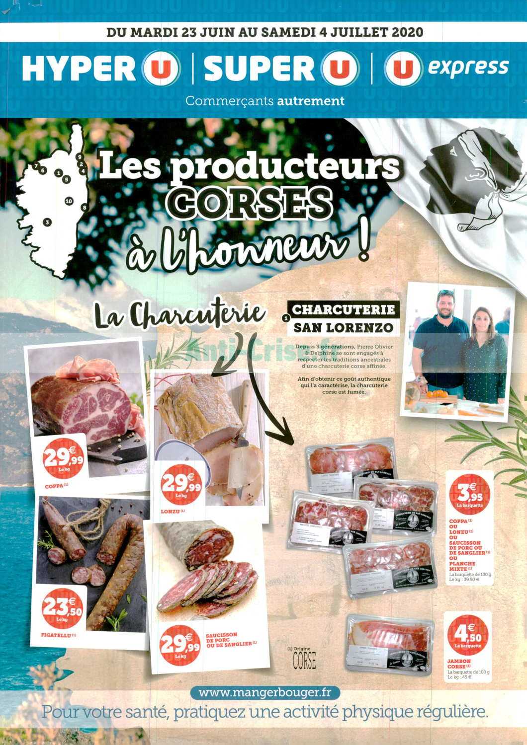 Anti Crisefr Catalogue Super U Du 23 Juin Au 04 Juillet 2020 Depts 02 14 61super U Le 