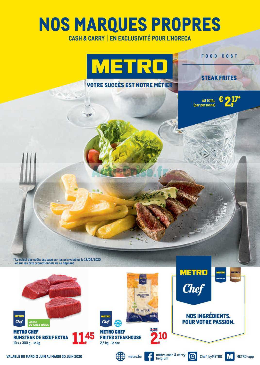 Anticrise.fr Catalogue Metro Belgique du 02 au 30 juin 2020METRO