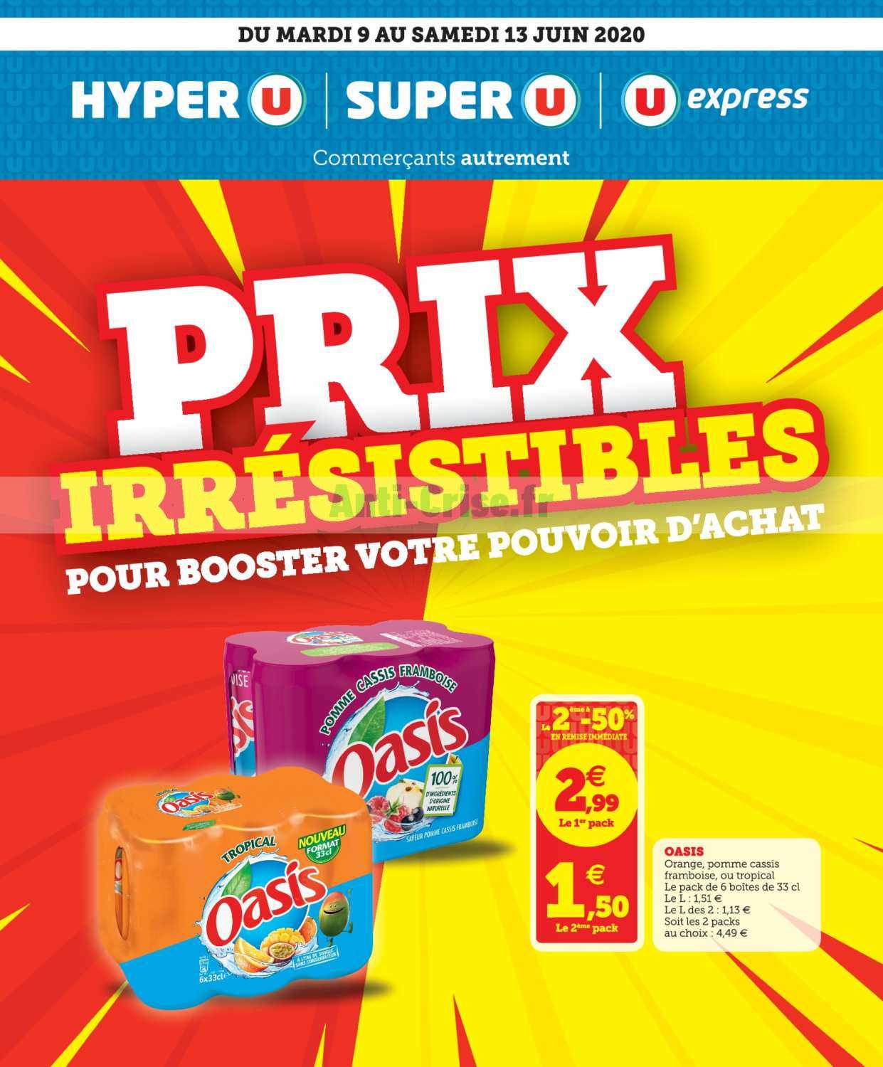 Anti Crisefr Catalogue Super U Du 09 Au 13 Juin 2020 Estsuper U Le Nouveau Catalogue Du 