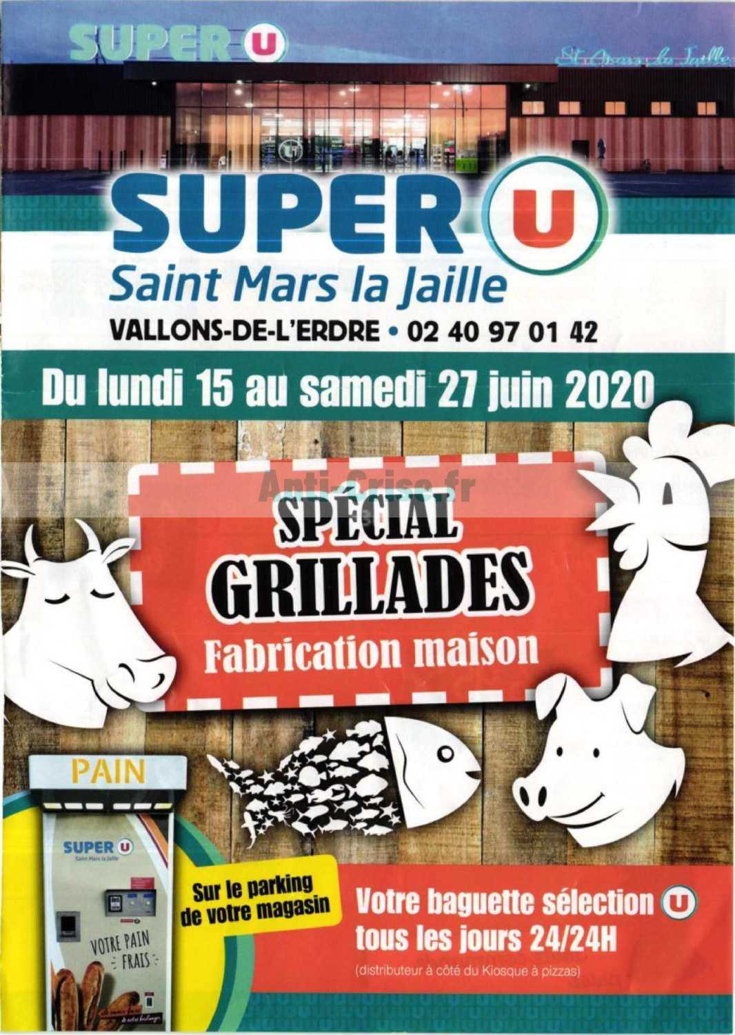 Super U Drive Saint Mars La Jaille