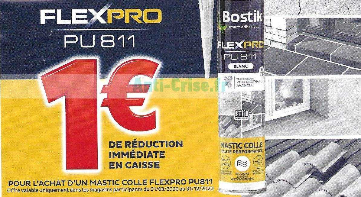 Bostik : 5 € de réduction jusqu'au 31/12/2019 (Bon de  réduction en magasin sur Trouvé en magasin)Bostik : 5 € de réduction  jusqu'au 31/12/2019 (Bon de réduction en magasin sur