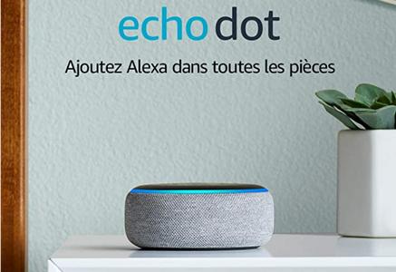 24,99€ l'enceinte connectée  Echo Dot 3ème