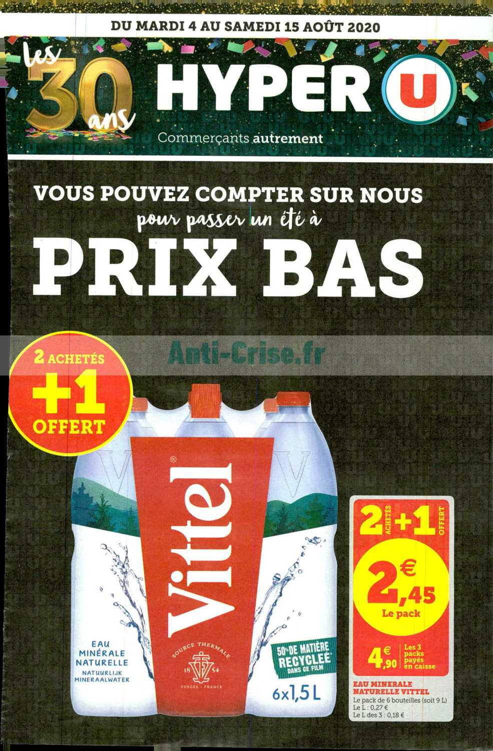 Anti Crisefr Catalogue Hyper U Du 04 Au 15 Août 2020hyper U Le Nouveau Catalogue Du 04 Au 