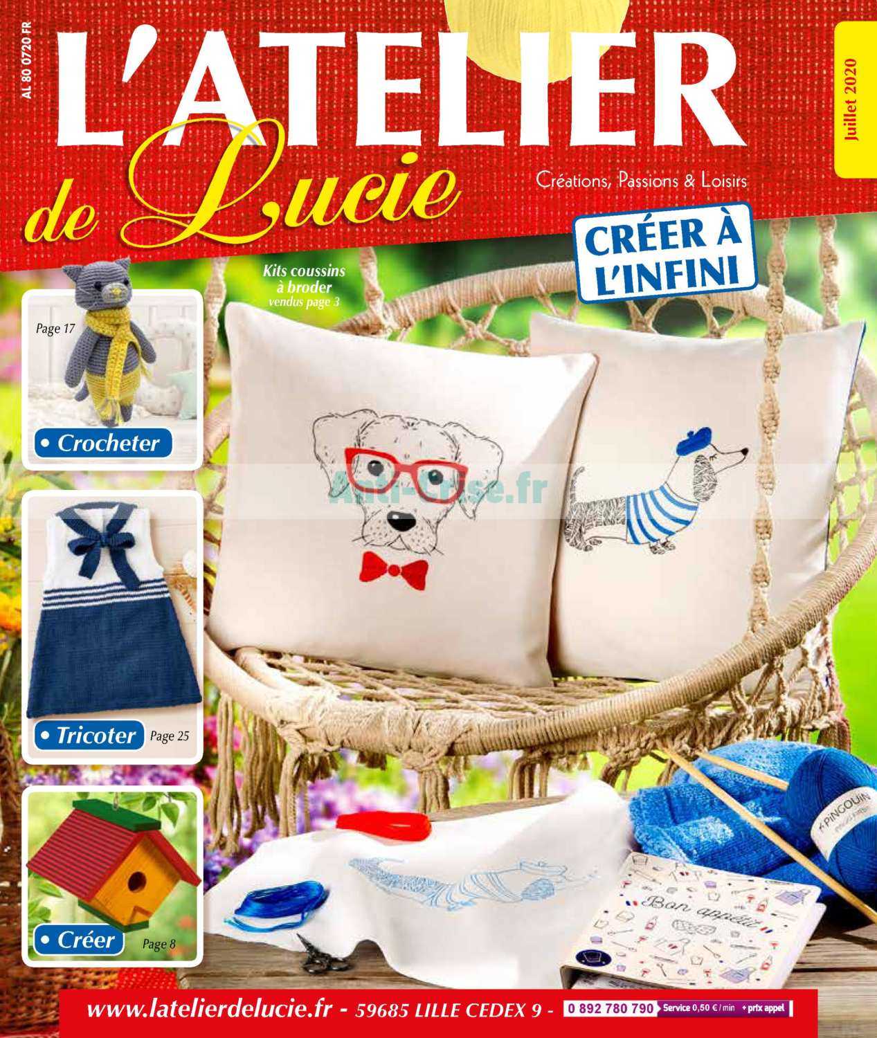 Anti Crisefr Catalogue Latelier De Lucie Du 01 Au 31 Juillet 2020latelier De Lucie Le 7635