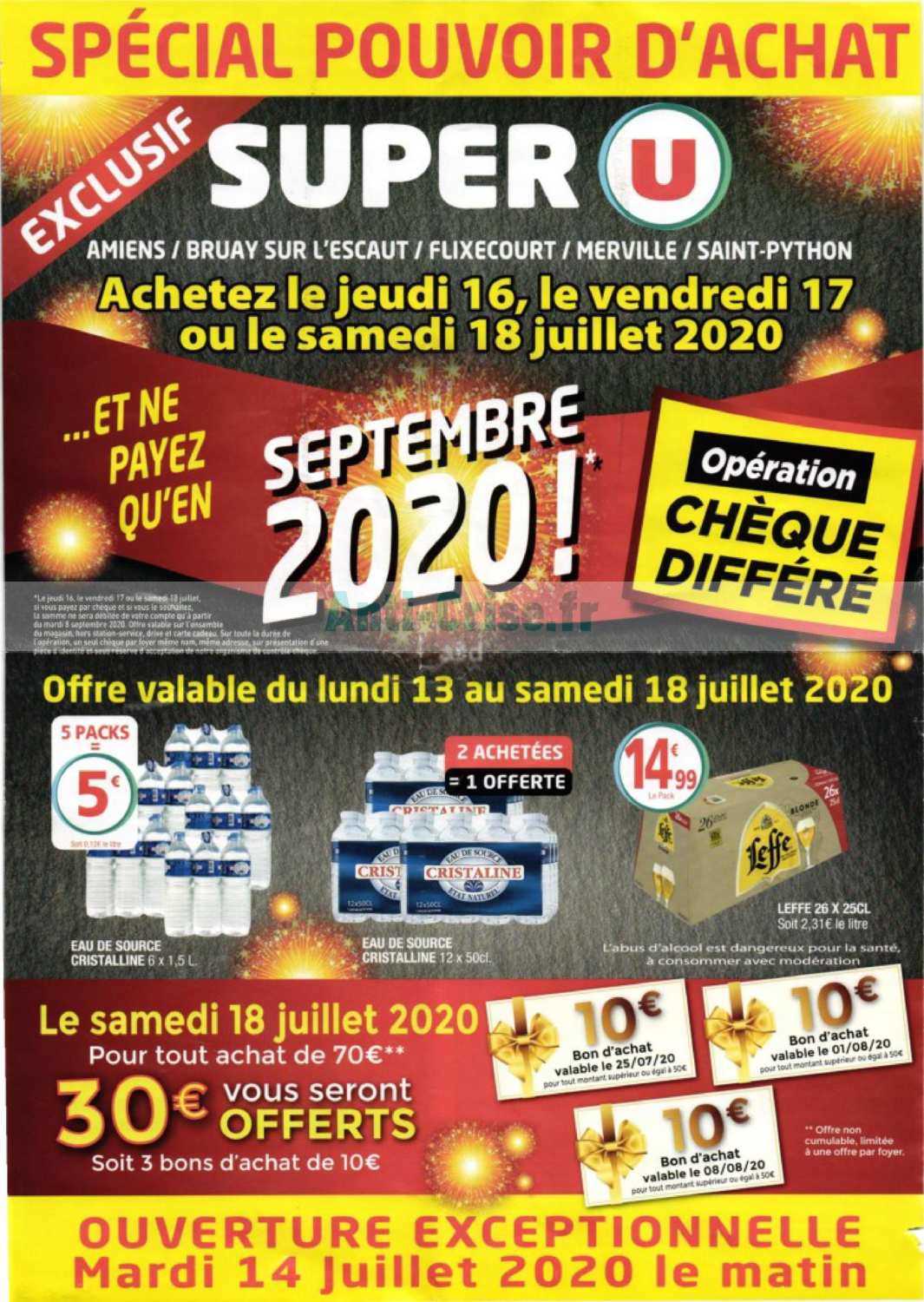 Code promo super u 2020
