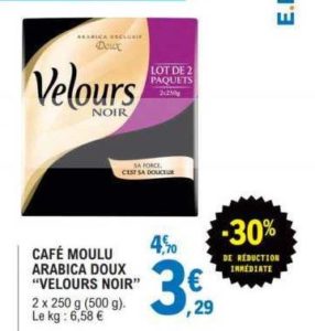 Anti Crise Fr Cafe Moulu Velours Noir Chez Leclerc 11 08 15 08 Cafe Moulu Velours Noir Chez Leclerc 11 08 15 08 Catalogues Promos Bons Plans Economisez Anti Crise Fr