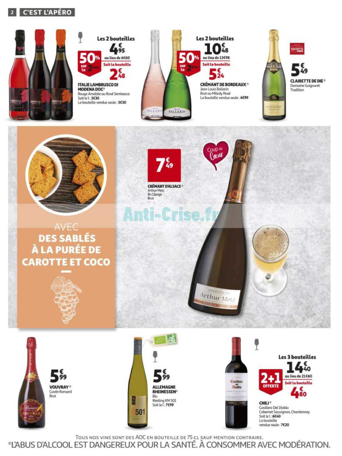 Anti Crise Fr Catalogue Auchan Supermarche Du 22 Septembre Au 06 Octobre 2020 Foire Aux Vins Auchan Supermarche Le Nouveau Catalogue Du 22 Septembre Au 06 Octobre 2020 Est Disponible Ne Manquez Pas Les Reductions Du Catalogue