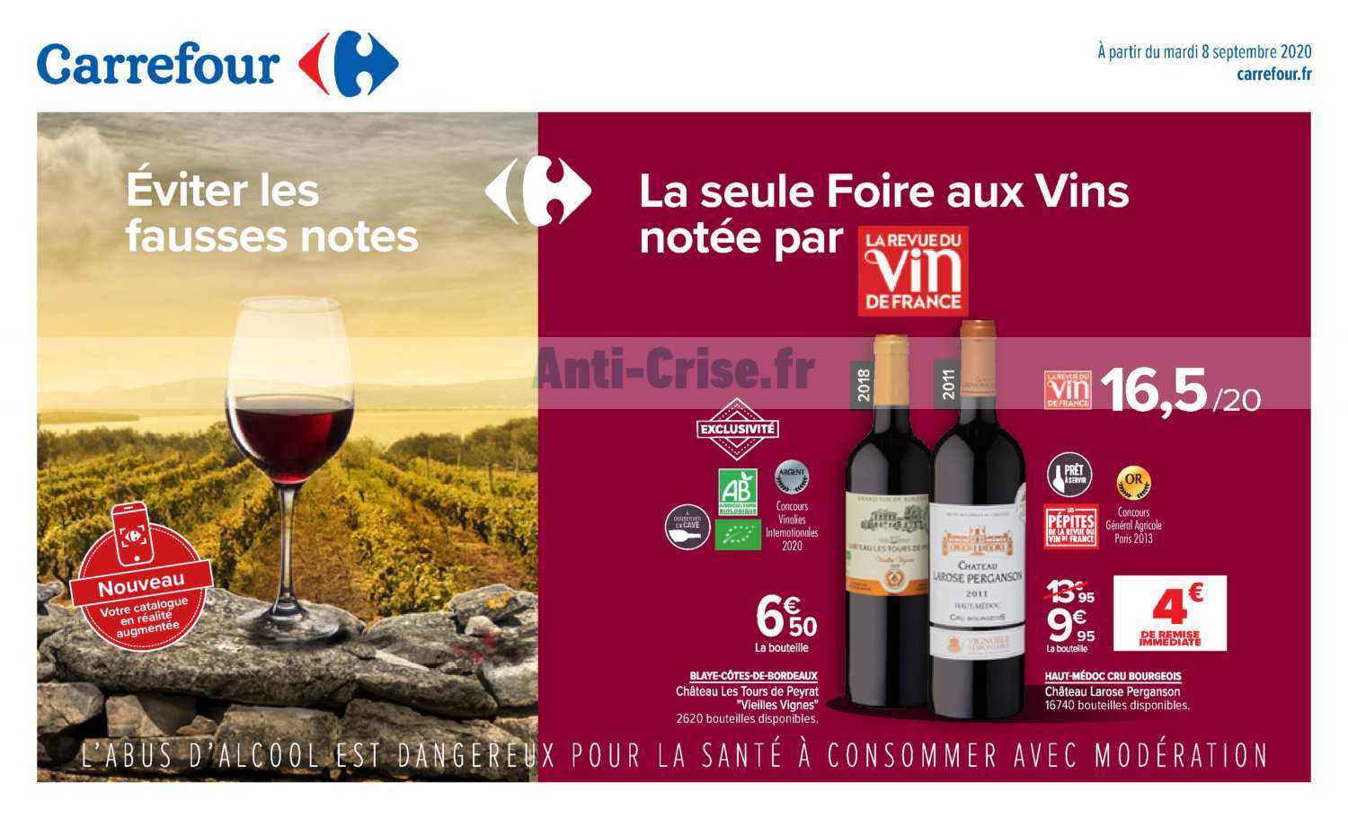 Je Réserve Ma Foire Aux Vins Carrefour