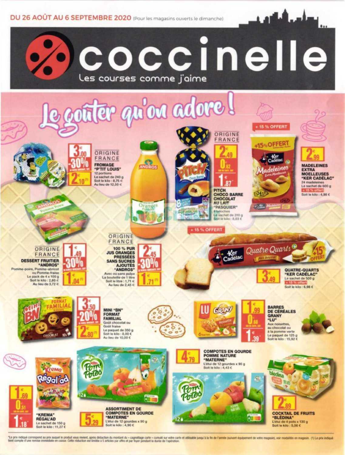 Anti crise.fr Catalogue Coccinelle Supermarch du 26 ao t au 06