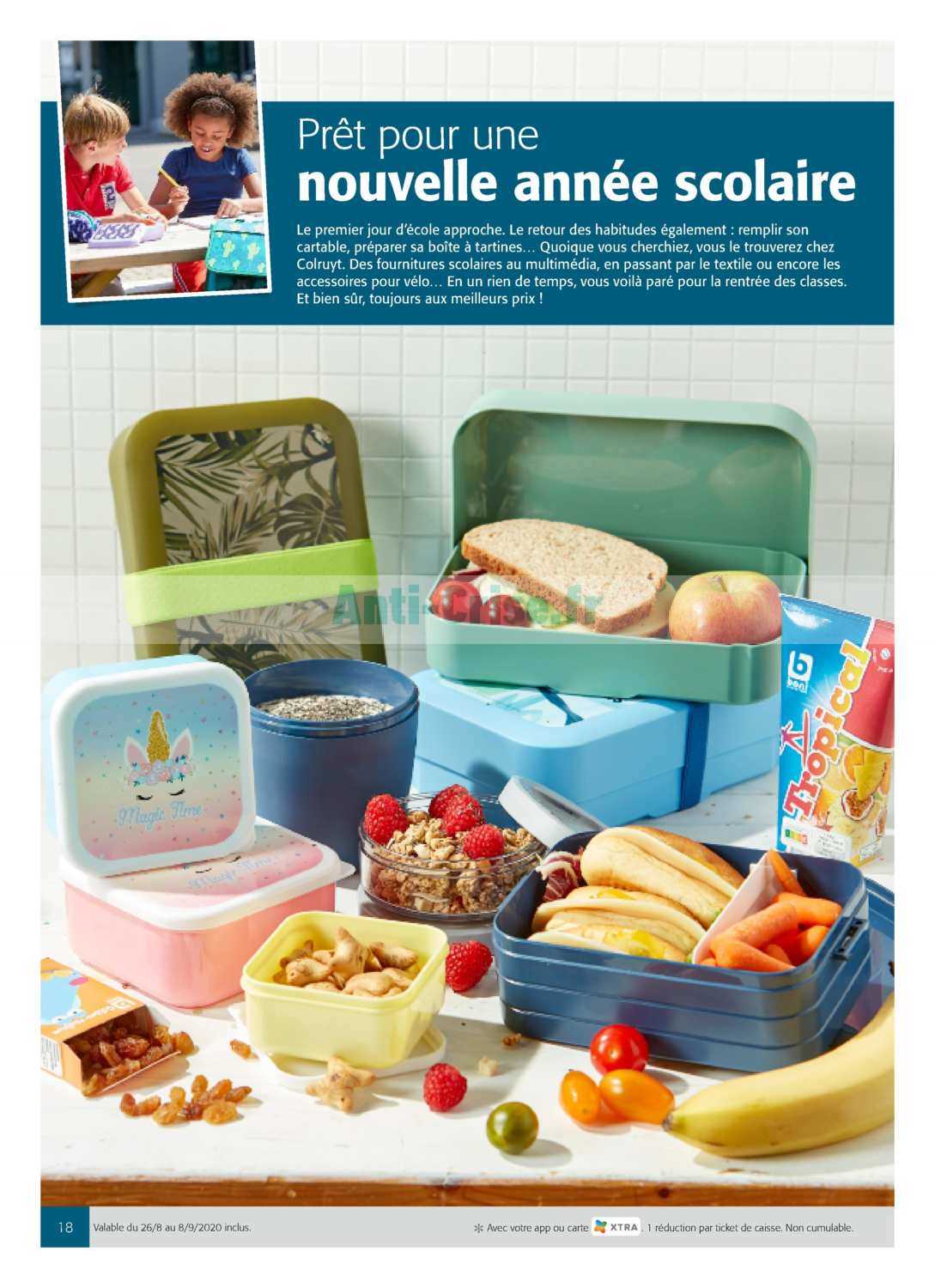 Anti-crise.fr | Catalogue Colruyt Belgique du 26 août au 08 septembre