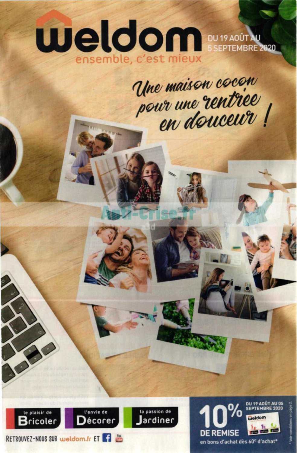 Anti-crise.fr | Catalogue Weldom du 19 août au 05 septembre 2020WELDOM ...