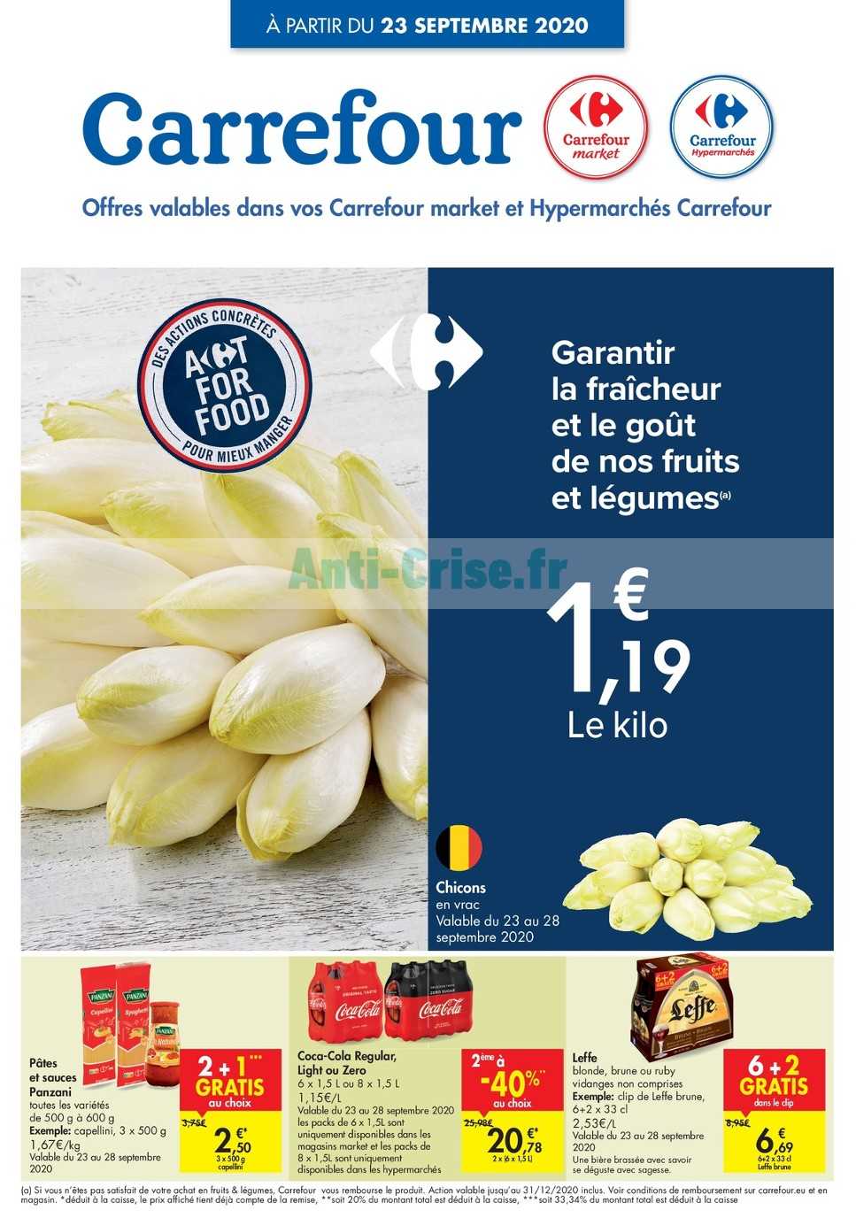 Anti-crise.fr | Catalogue Carrefour Belgique Du 23 Au 28 Septembre ...