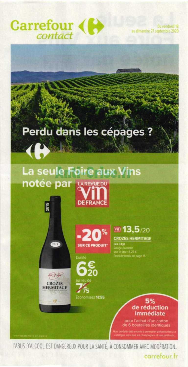 Je Réserve Ma Foire Aux Vins Carrefour