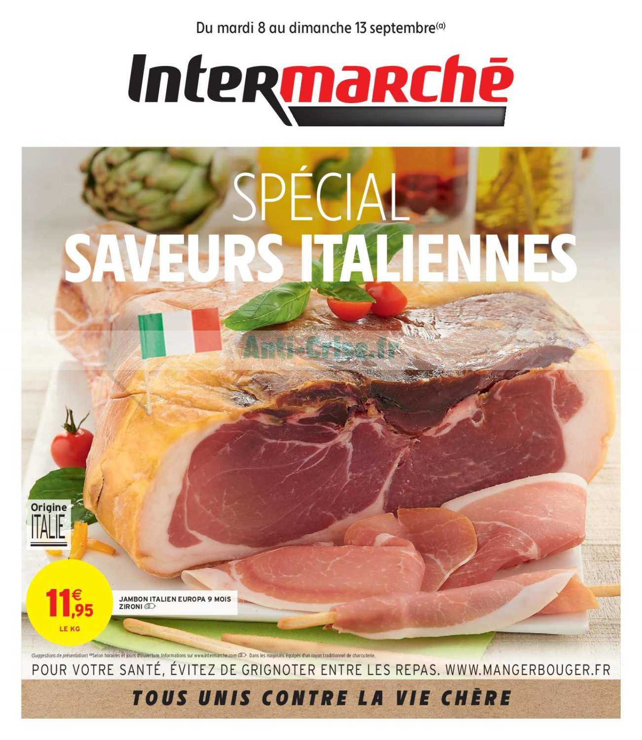 Anticrise.fr Catalogue Intermarché du 08 au 13 septembre 2020