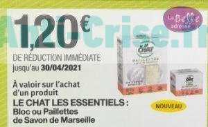 Paillettes Savon De Marseille Le Chat Chez Auchan 21 10 27 10 Catalogues Promos Bons Plans Economisez Anti Crise Fr