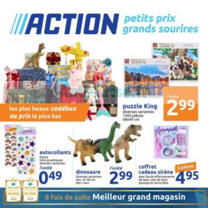 nombre magasin action belgique