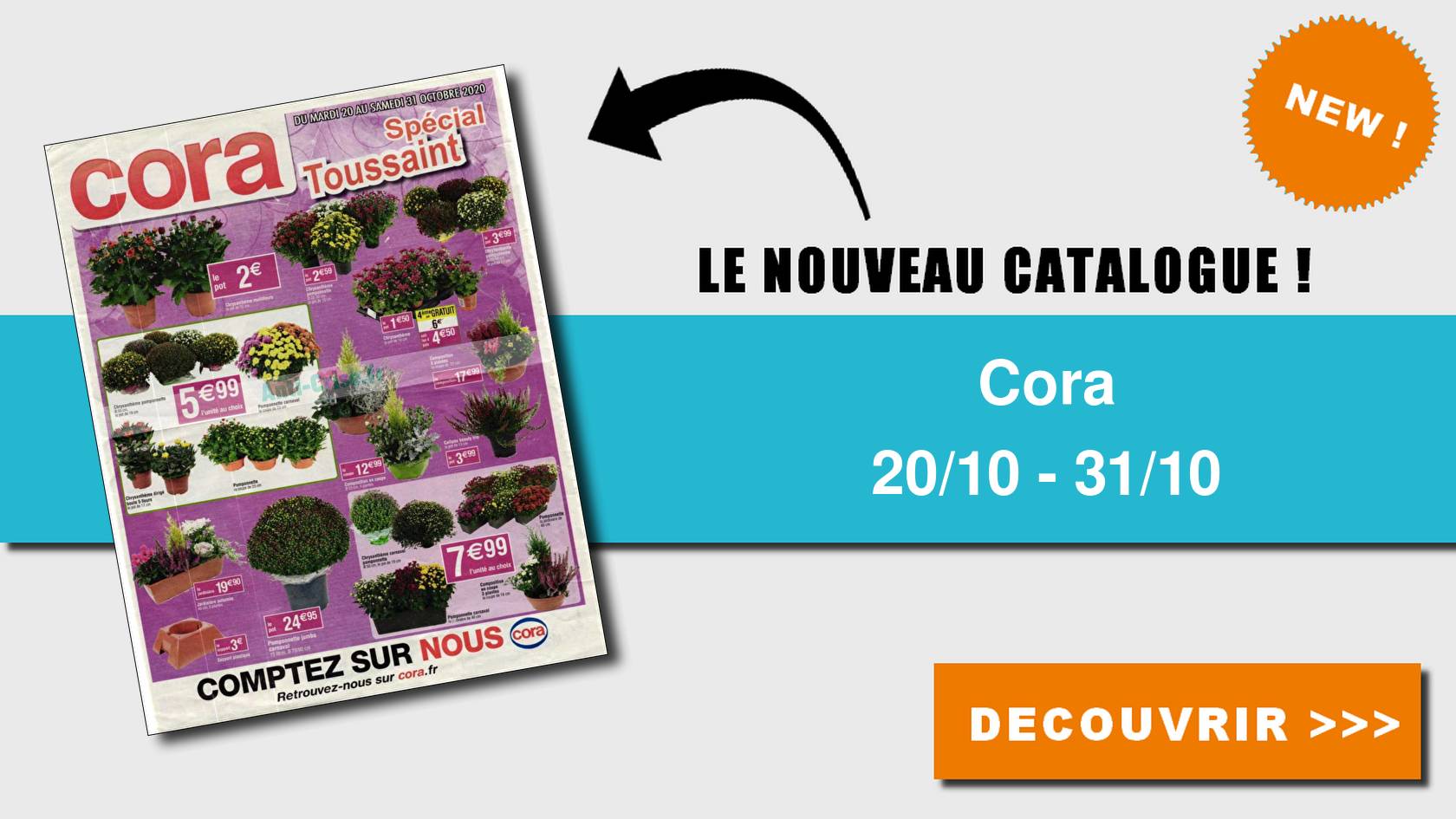 Anticrise.fr Catalogue Cora du 20 au 31 octobre 2020 (LivryGargan