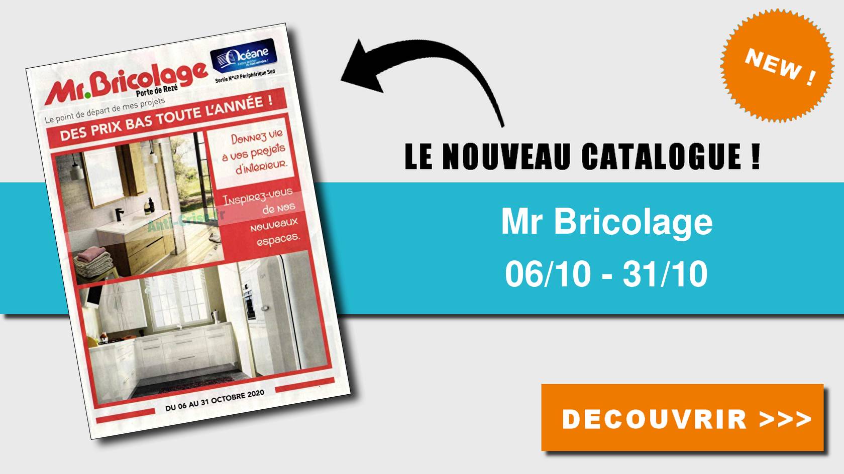 Anti-crise.fr | Catalogue Mr Bricolage du 06 au 31 octobre 2020MR ...
