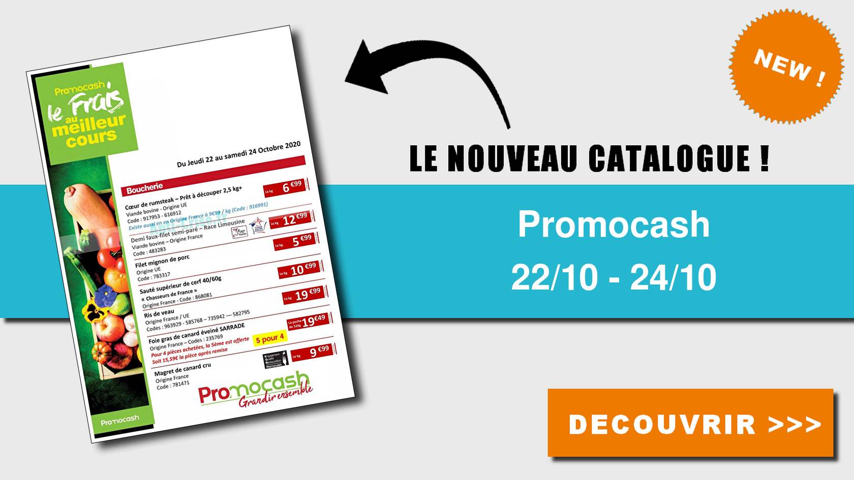 Anti-crise.fr | Catalogue Promocash du 22 au 24 octobre 2020PROMOCASH