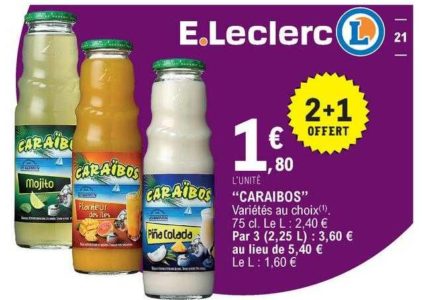 D'où viennent les fruits exotiques des jus Caraïbos ?